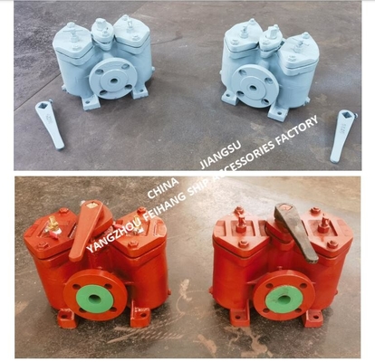 1"-DN25 Double Oil Strainers & Duplex Oil Strainer & Double Oil Filter & Duplex Oil Filters