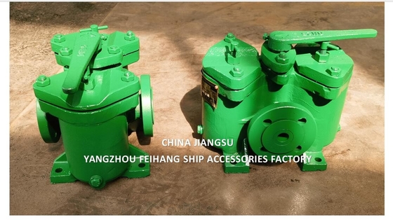 STRAIGHT THROUGH TYPE DUPLEX FUEL FILTER & DUPLEX FUEL STRAINERS (INCLUDING FILTER ELEMENTS) MODEL:AS25 CB/T425