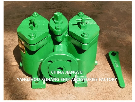 STRAIGHT THROUGH TYPE DUPLEX FUEL FILTER & DUPLEX FUEL STRAINERS (INCLUDING FILTER ELEMENTS) MODEL:AS25 CB/T425
