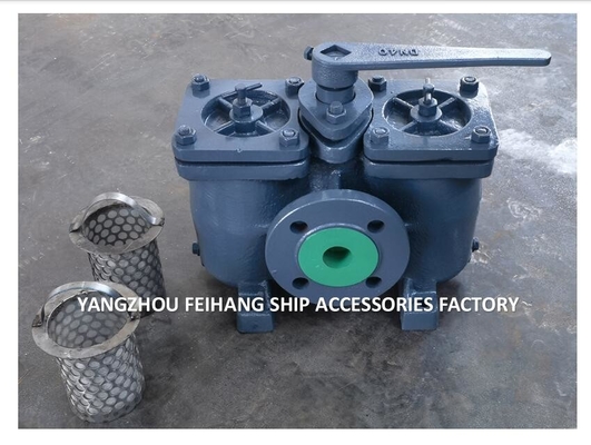 Duplex Oil Filter & Double Oil Filter Product Data Sheets-YANGZHOU FEIHANG SHIP ACCESSORIES FACTORY