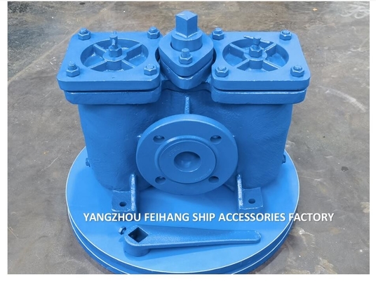 Cast Iron Duplex Strainers-Double Oil Filter-Duplex Oil Filter-Made In China AS16050 CB/T425