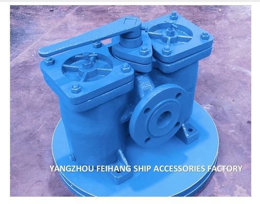 Cast Iron Duplex Strainers-Double Oil Filter-Duplex Oil Filter-Made In China AS16050 CB/T425