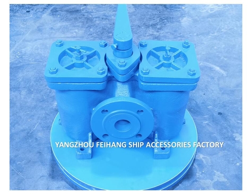 Cast Iron Duplex Strainers-Double Oil Filter-Duplex Oil Filter-Made In China AS16050 CB/T425
