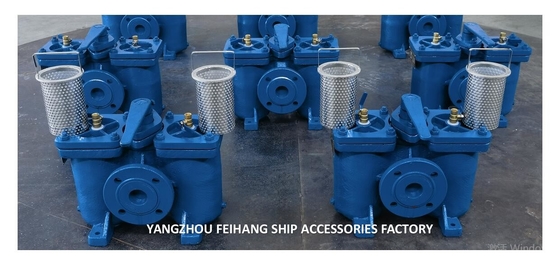 Technical Parameter Table For Duplex Oil Filter Model AS16050-0.75/0.26 CB/T425-94 Body Cast Iron Filter Cartridge
