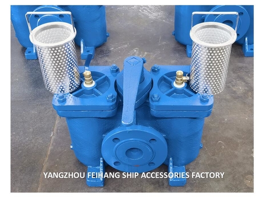 Technical Parameter Table For Duplex Oil Filter Model AS16050-0.75/0.26 CB/T425-94 Body Cast Iron Filter Cartridge