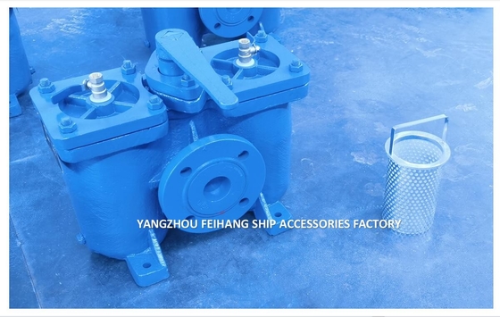Technical Parameter Table For Duplex Oil Filter Model AS16050-0.75/0.26 CB/T425-94 Body Cast Iron Filter Cartridge