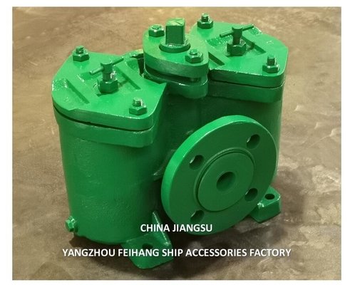 Duplex Basket Oil Filter AS4032 CB/T425 For Continuous Operations Without Cleaning Shutdown
