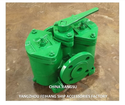 Duplex Basket Oil Filter AS4032 CB/T425 For Continuous Operations Without Cleaning Shutdown