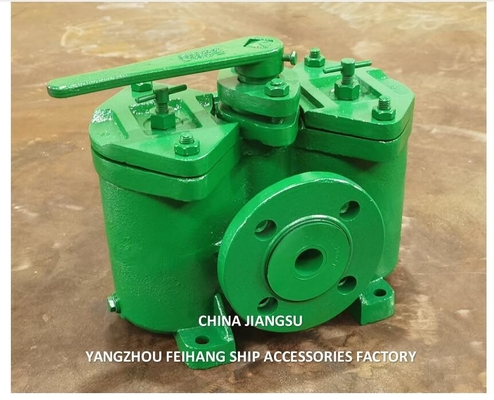 Duplex Basket Oil Filter AS4032 CB/T425 For Continuous Operations Without Cleaning Shutdown