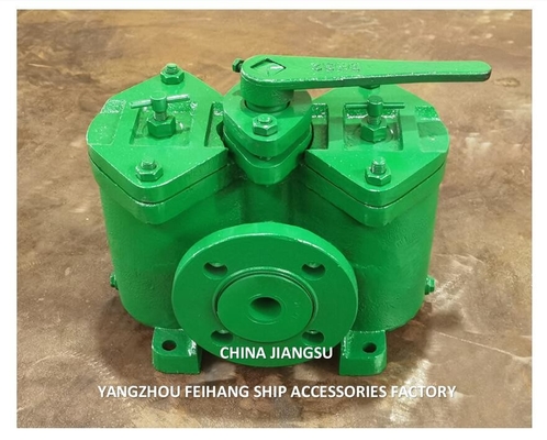 DUPLEX FUEL STRAINERS (INCLUDING FILTER ELEMENTS) A32-0.25/0.16 CB/T42 -94 FLANGE TO FLANGE (L) - 195mm