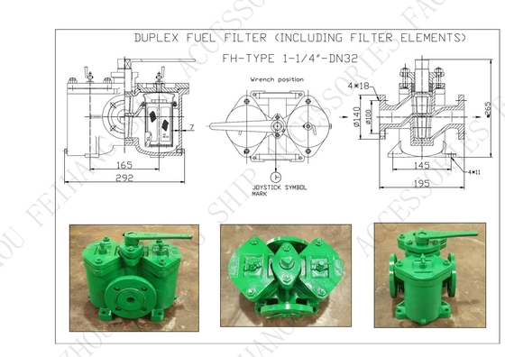How To Order For Duplex Oil Filter AS32 Cb/T425 Duplex Oil Straienrs