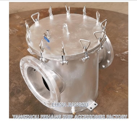 Simplex Coarse Water Filter & Sea Water Strainer Housing Model:AS250 CB/T497-2012 With Stainless Steel Filter Element