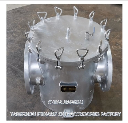Simplex Coarse Water Filter & Sea Water Strainer Housing Model:AS250 CB/T497-2012 With Stainless Steel Filter Element