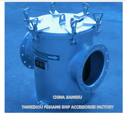 Simplex Coarse Water Filter & Sea Water Strainer Housing Model:AS250 CB/T497-2012 With Stainless Steel Filter Element