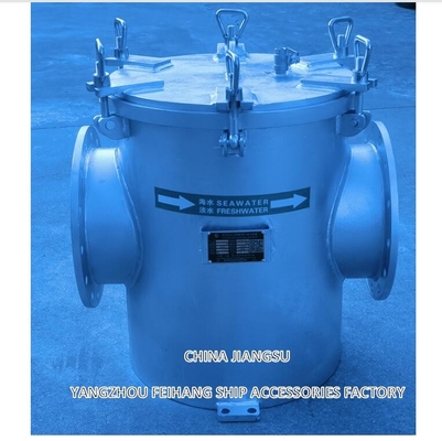 Simplex Coarse Water Filter & Sea Water Strainer Housing Model:AS250 CB/T497-2012 With Stainless Steel Filter Element