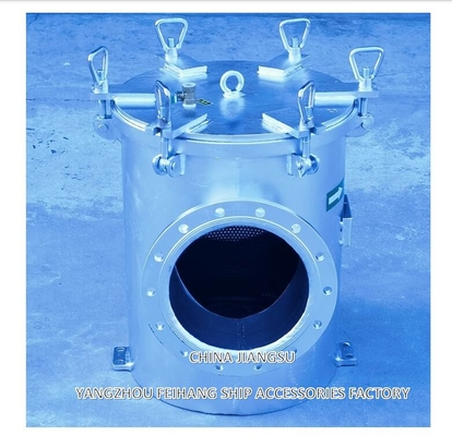 Carbon Steel Sea Water Filter For Ship  Use Model:AS250 CB/T497-2012 With Stainless Steel Filter Element
