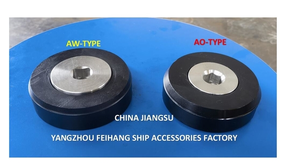 Ship'S Water Tank Bottom Plugs Model AW42-35N CB/T254-1997 With Stainless Steel Cock Carbon Steel Bottom Plate