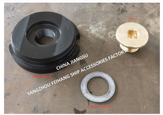 Ship'S Bottom Plugs for Water Tank Model AW52-45N CB/T254-1997 With Stainless Steel Cock Carbon Steel Bottom Plate