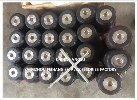 China Supping Bottom Plugs Model BW42-35H CB/T254-1997 For Water Tank With Brass Cock Carbon Steel Bottom Plate