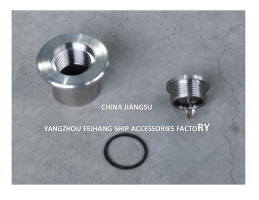 Stainless Steel Threaded Sounding Pipe Head Meets Standard GB/T3778-99