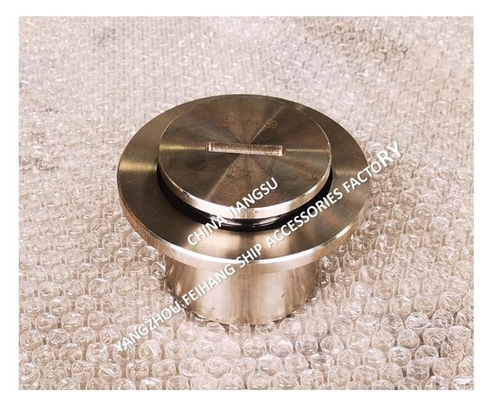 Sounding Tubes-Sounding Pipe Head With Stainless Steel Body And Stainless Steel Plug with square or rectangular holes