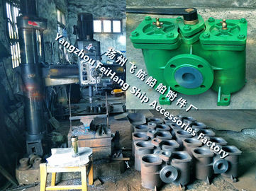 Marine Double oil filter and duplex crude oil filter AS32-0.18/0.13  CB/T425-94 Duplex Oil Strainers