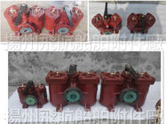 Oil inlet of oil separator, double oil filter, AS50-0.40/0.22 CB/T425-94