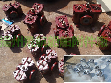 Marine Double oil filter and duplex crude oil filter AS32-0.18/0.13  CB/T425-94 Duplex Oil Strainers