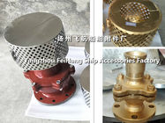 CB*623-80 A type circular suction screen with clamp ring