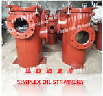 Marine angle type single oil filter LA5080 CBM1133-82