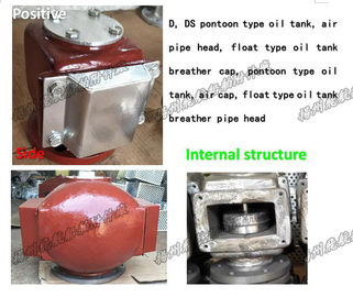 D, DS pontoon type oil tank, air pipe head, float type oil tank breather cap, pontoon type