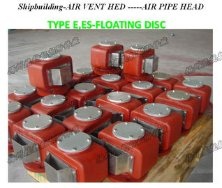 A steel deck sounding pipe head, sounding head, sounding port