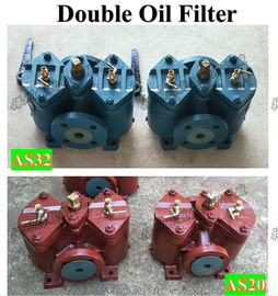 Diesel oil transfer pump, dual oil filter, duplex crude oil filter, dual fuel filter AS20