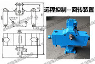 Marine manual proportional flow direction compound valve type CSBF-G32-M (middle position
