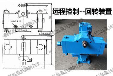 The working principle of remote control -CSBF type marine manual proportional flow directi