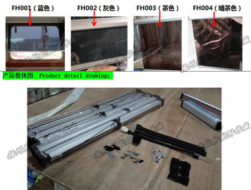 FT003- shades, marine shade shutters - cockpit filters, sun shades - spring, ball, cockpit