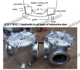 A type through sea water filter, S type through sea water filter, S straight through marin