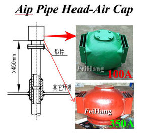 Air header for ballast tank and breather cap for water tank CB/T3594-94