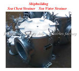 BS250 CB/T497-94 seawater cooling system rectangular seawater filter (copy JIS 10k-250a da