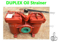 FUEL OIL PUMP SUCTION FILTER DUPLEX STRAINER AS80-0.75/0.26 CB/T425-94