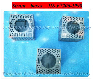 Marine stainless steel cockpit bottom water filter box, stainless steel rose box JIS F7206