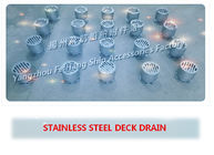 Jiangsu Yangzhou air navigation ship accessories factory supplies SA type stainless steel deck leakage port