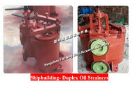Flange cast iron duplex oil filter 5050 CBM1132-82; JIS F7202 5K-50A compound oil filter