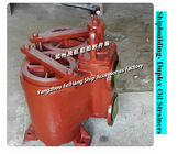 Cast iron double oil filter 5100 CBM1132-82; JIS F7202 duplex oil filter type 5K-100A-M