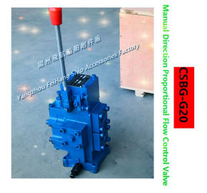 Manual proportional valve for flange cast iron ship and manual proportional flow compound valve CSBF-H-G20