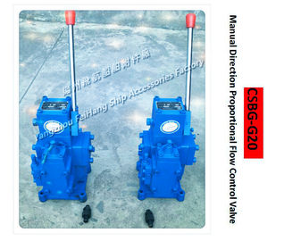 Windlass control valve and manual proportional flow combination valve CSBF-M-G20