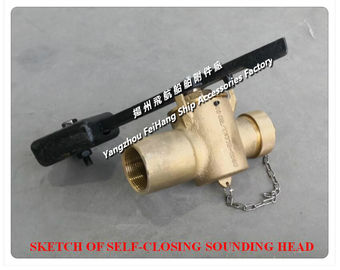 Sounding self closing valve DN40 CB/T3778-1999