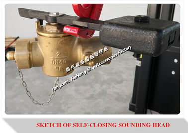 Sounding self closing valve DN40 CB/T3778-1999