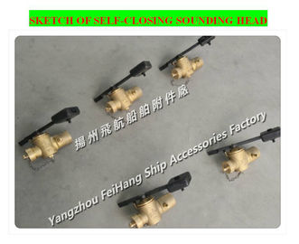 CB/T3778-1999 ship sounding self closing valve / Bronze sounding self closing valve / Brass depth sensing self closing v