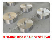 Floating Disc-Vent plate for Air Pipe Head NO.533HFB-200A